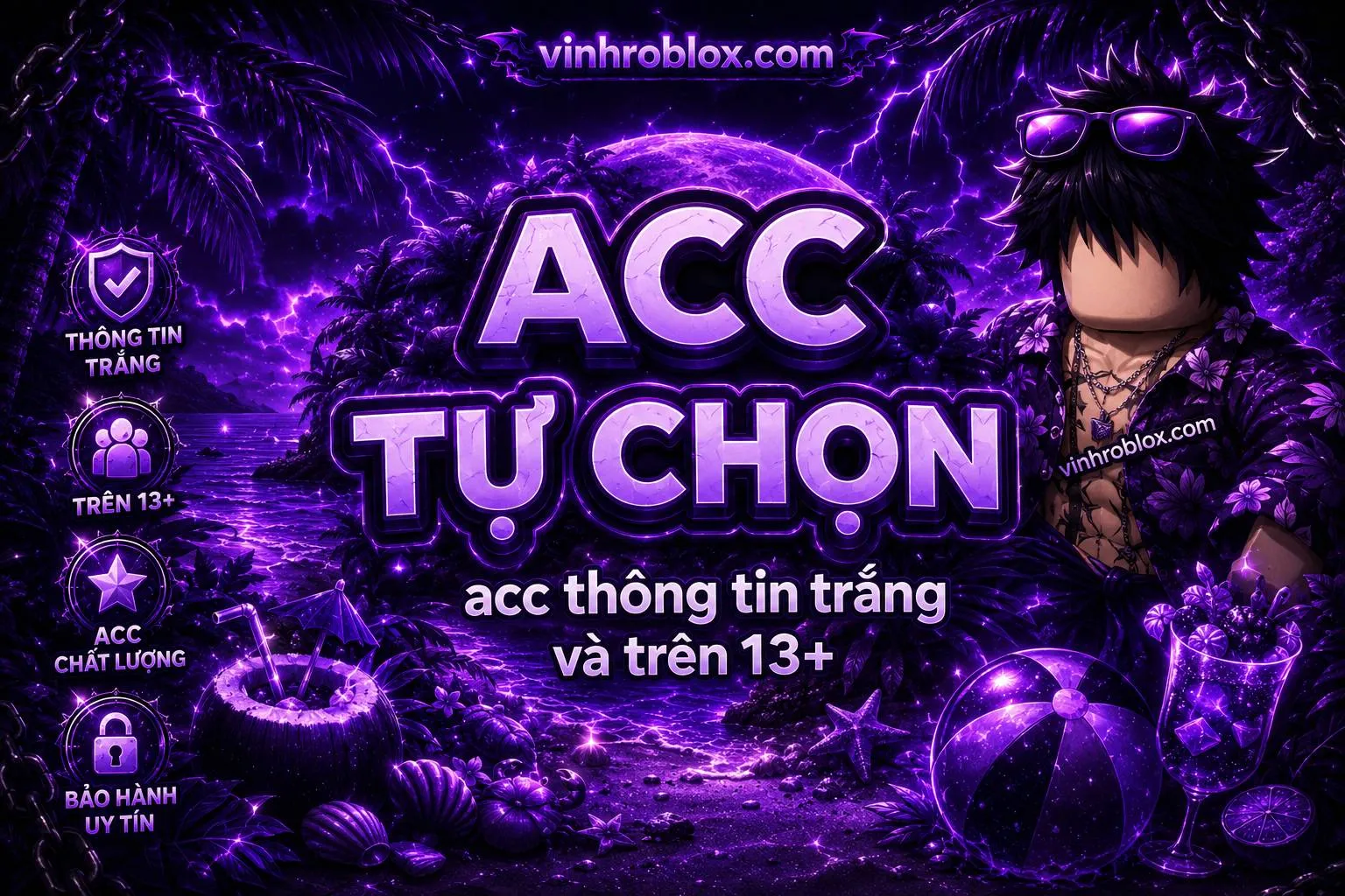 Acc Tự Chọn Theo Ý Thích