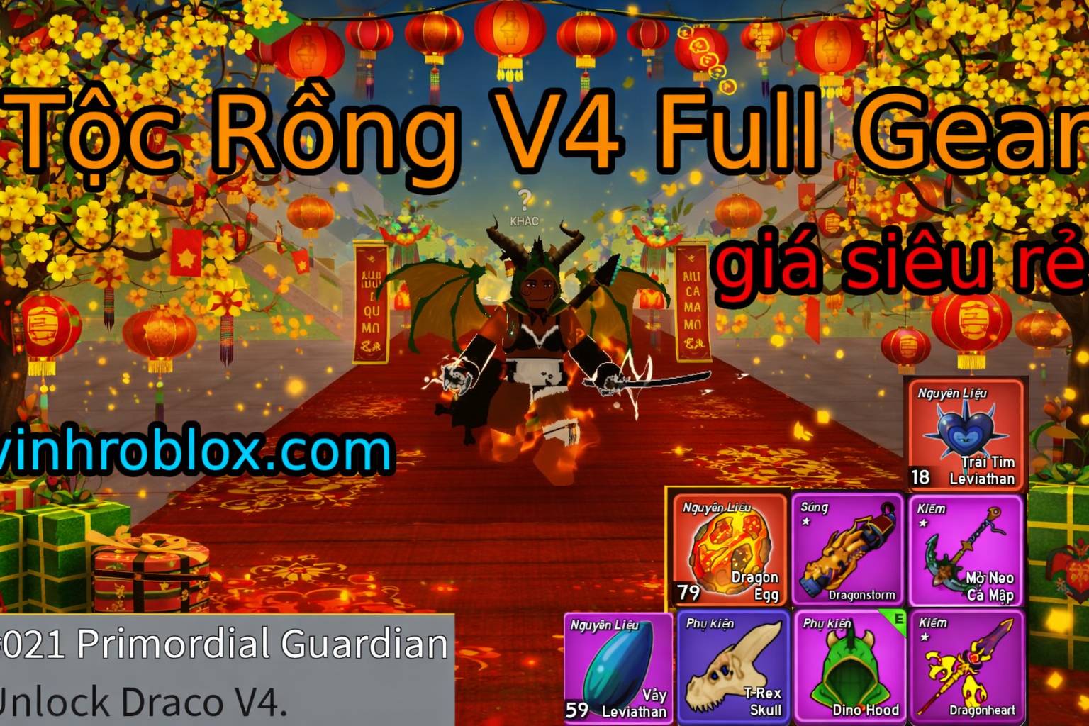 Tộc Rồng V4 Full Gear