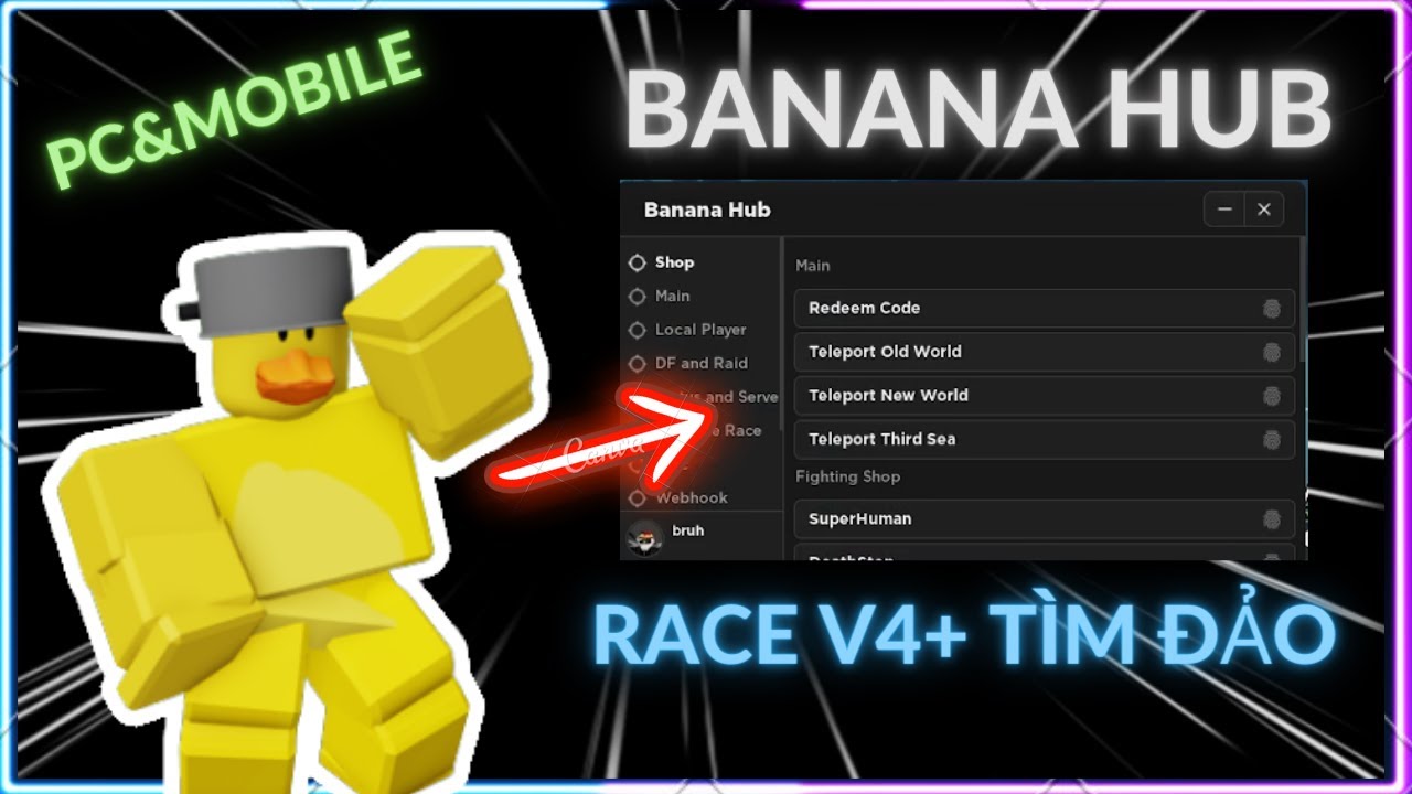 Banana + Maru Hack + Explois điện thoại và máy tính 199K